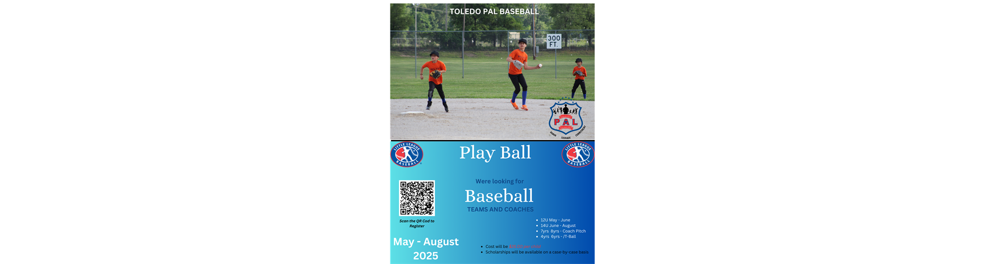 Toledo PAL Baseball Is FANTASTIC!